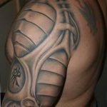 фото Тату в стиле Киберпанк 15.12.2018 №169 - Cyberpunk tattoo - tatufoto.com